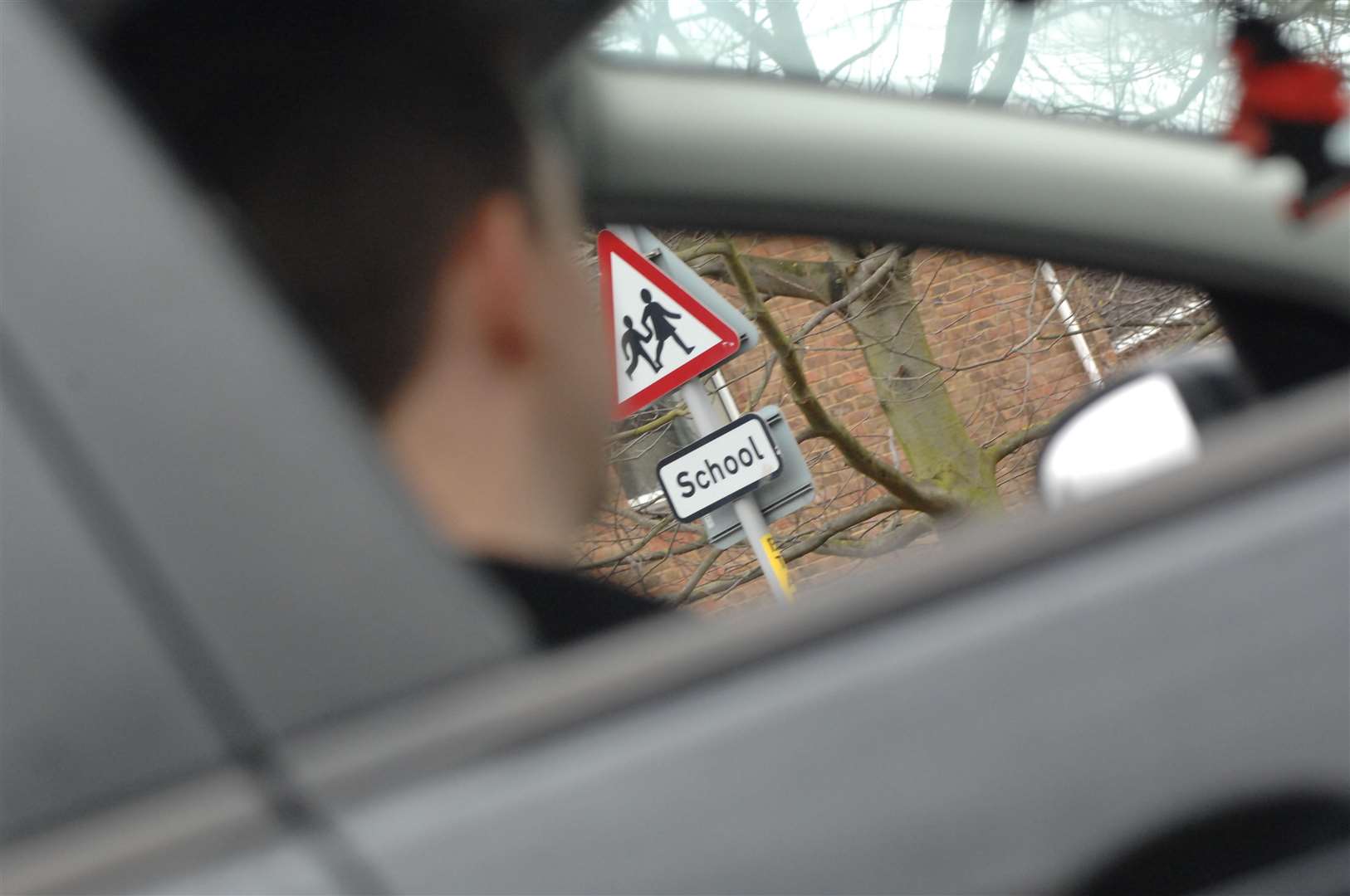 The boy said he was approached while riding to school. Stock picture