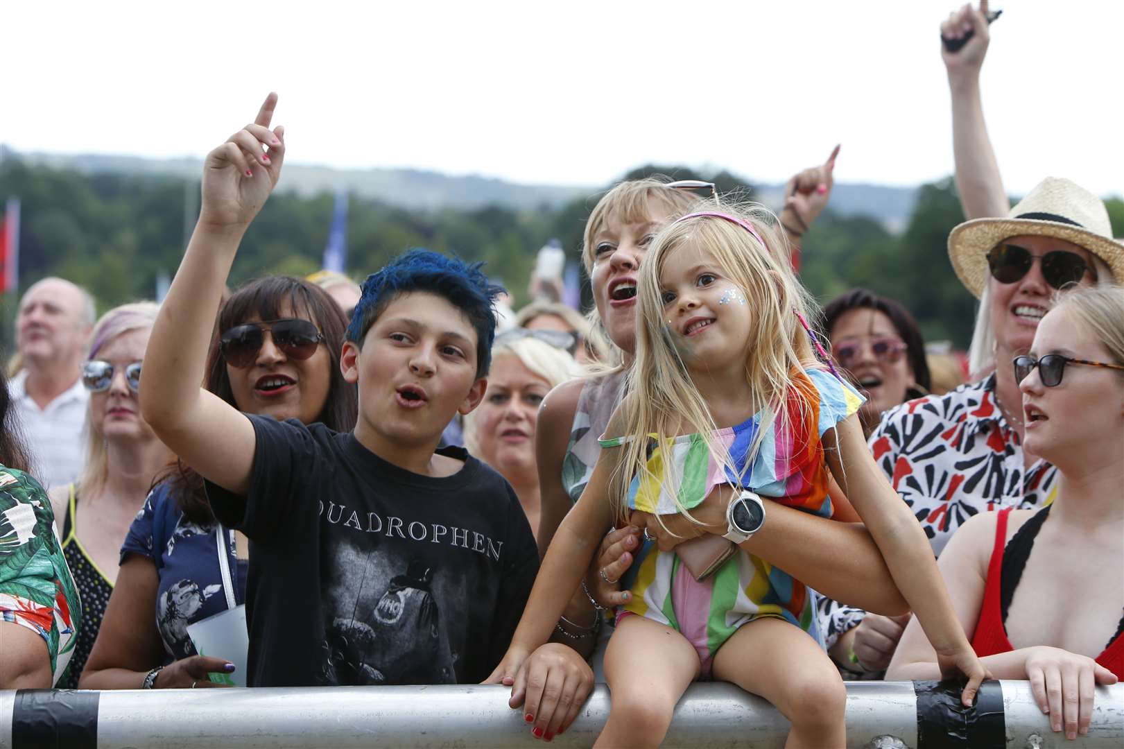 Rock The Mote last year at Mote Park, Maidstone Picture: Andy Jones