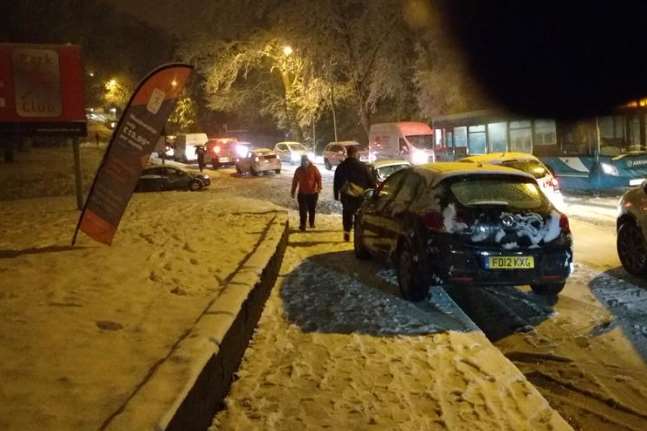 Waterworks Hill in Chatham. Picture: Martin Norton