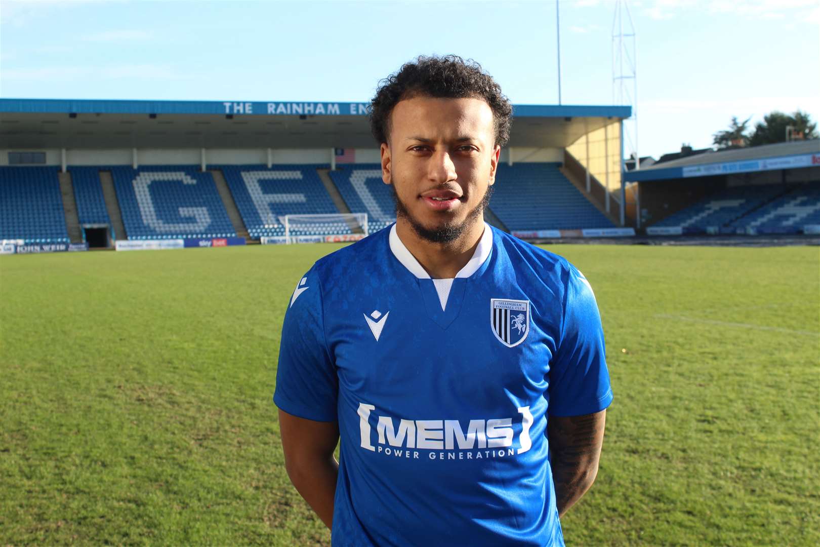 Jayden Clarke has signed for Gillingham from Dulwich Hamlet