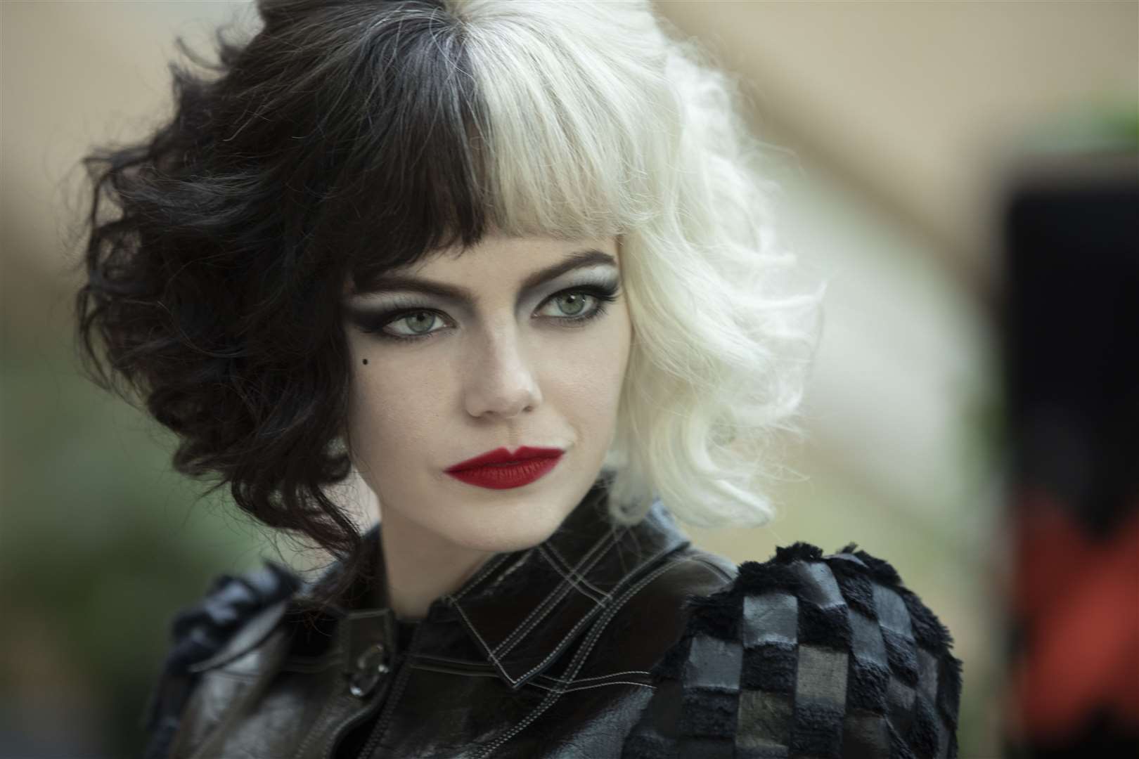 Emma Stone as Cruella Picture: PA Photo/© 2021 Disney Enterprises, Inc.