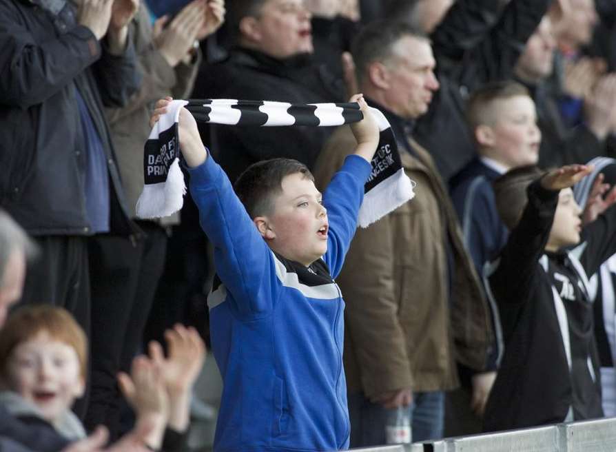 Dartford's cheapest ticket is £16 but their tea costs just £1 Picture: Andy Payton