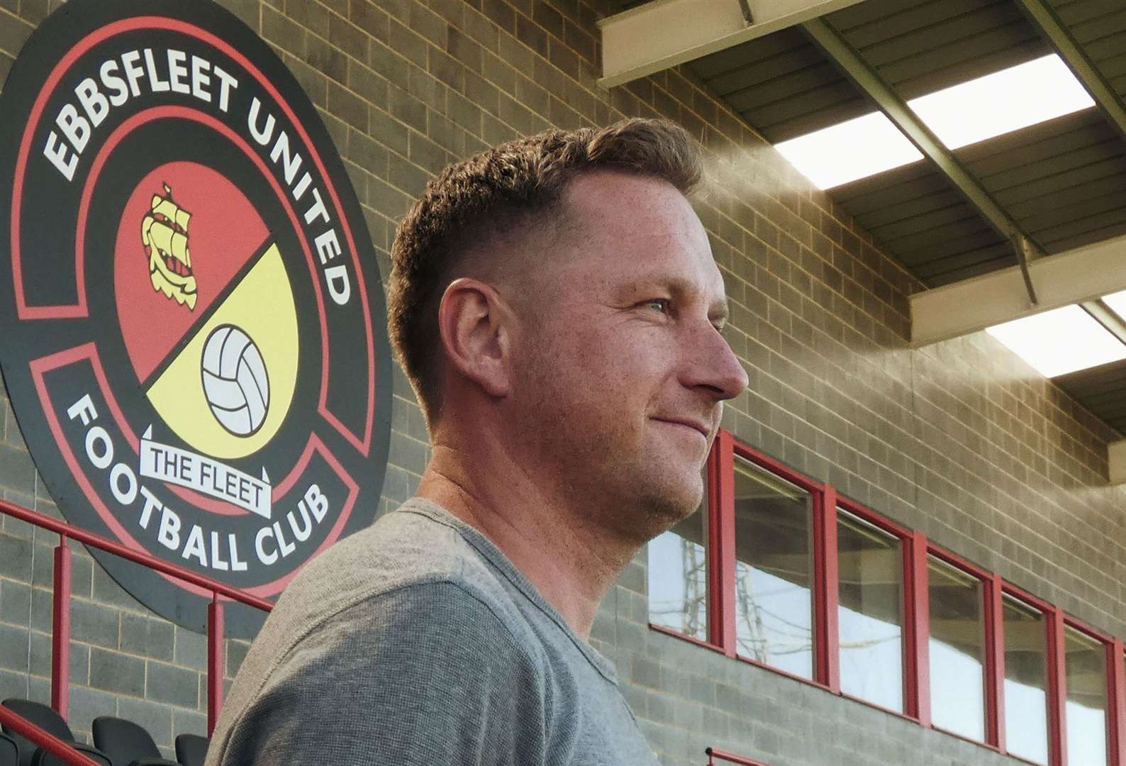 Ebbsfleet United's new manager Dennis Kutrieb. Picture: EUFC