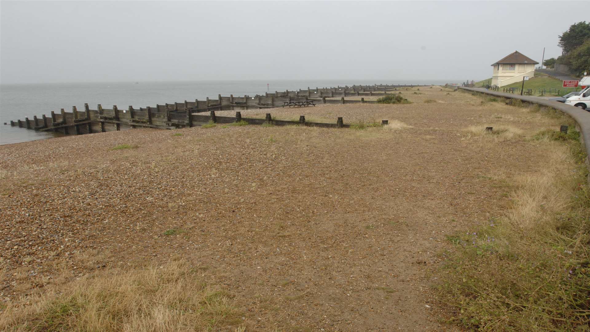 Broken bottles have reportedly been left on Whitstable and Herne Bay beaches