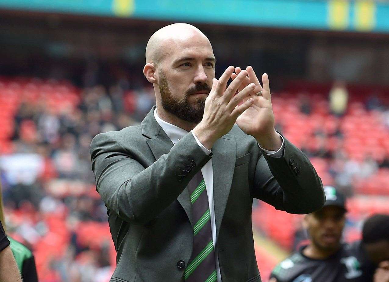 Ashford United manager Kevin Watson. Picture: Keith Gillard