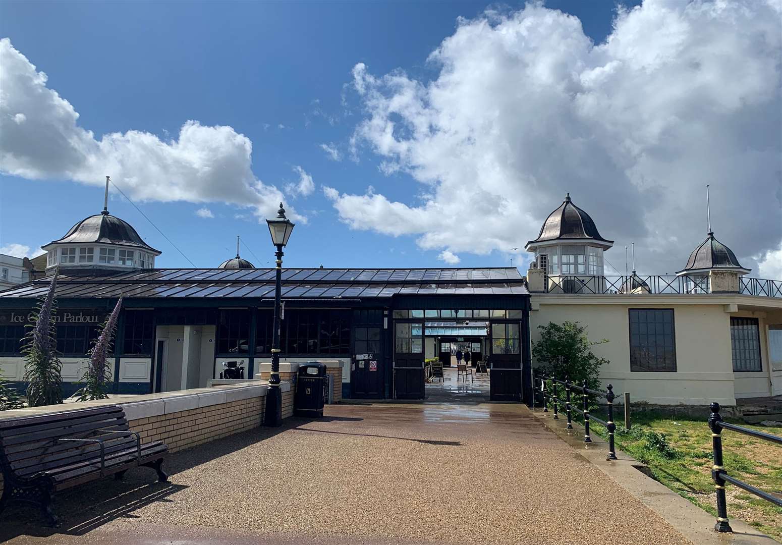 Herne Bay Bandstand is on Central Parade