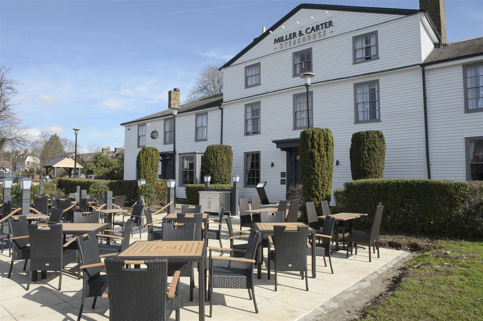 The White Rabbit pub in Maidstone has been converted into a Miller and Carter steakhouse