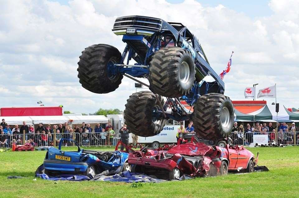 Monster trucks will roar into Quex Park