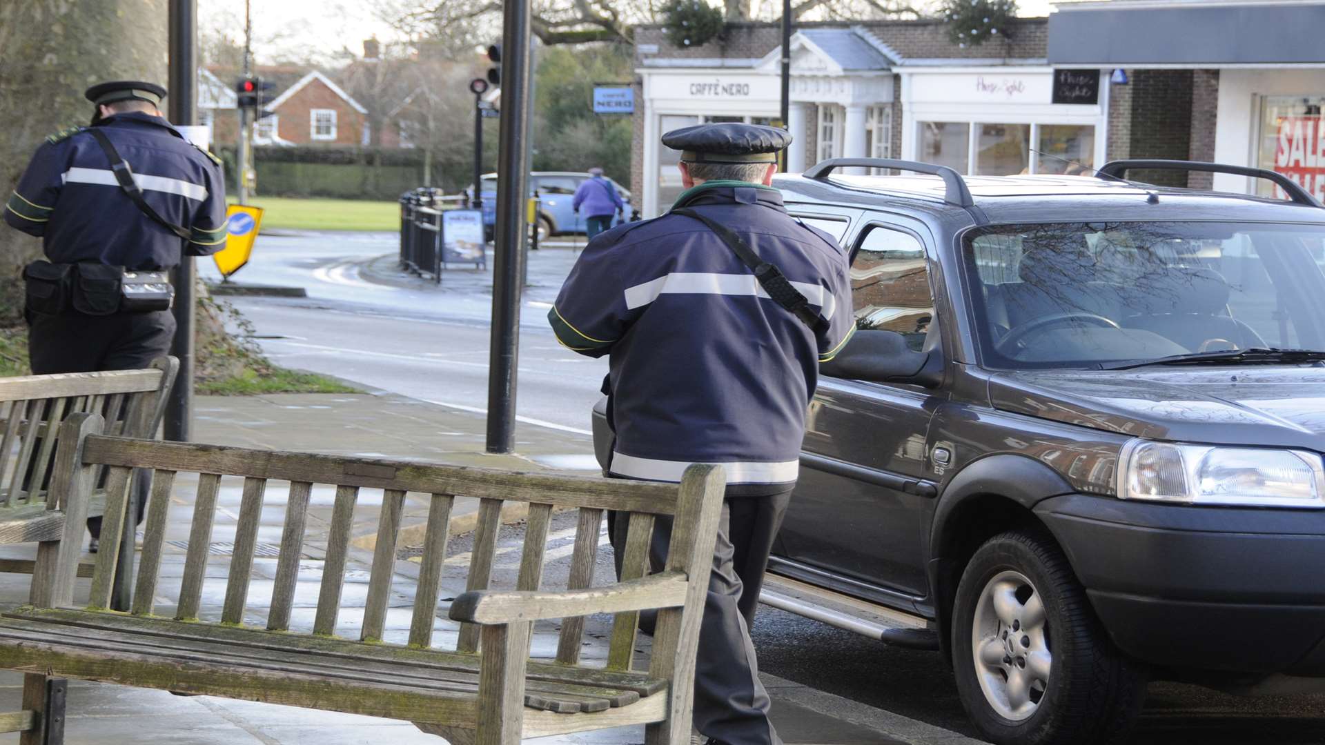 Denise Stephens had just stopped for a moment when she was given a ticket. File picture