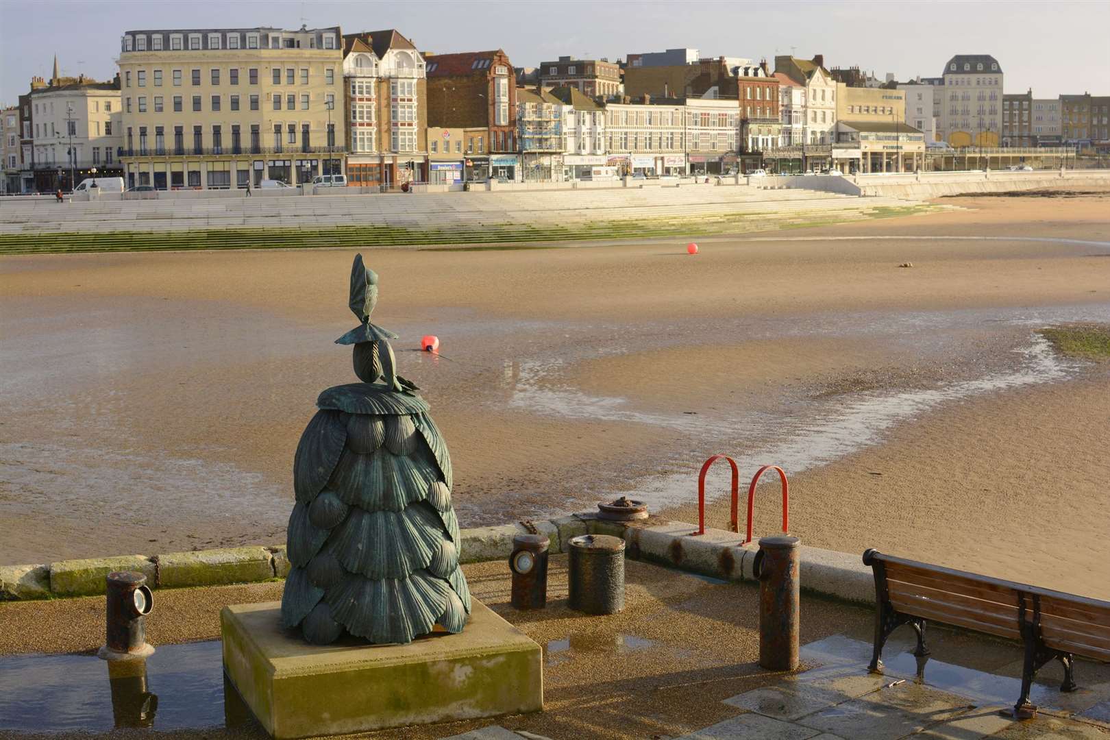 Margate's Main Sands has got a Blue Flag