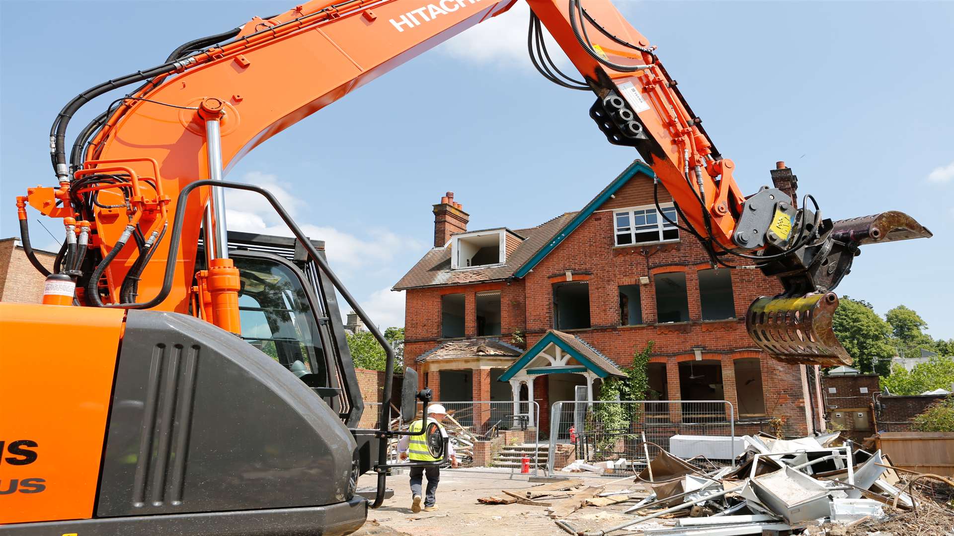 The building was demolished in 2014. Picture: Matthew Walker