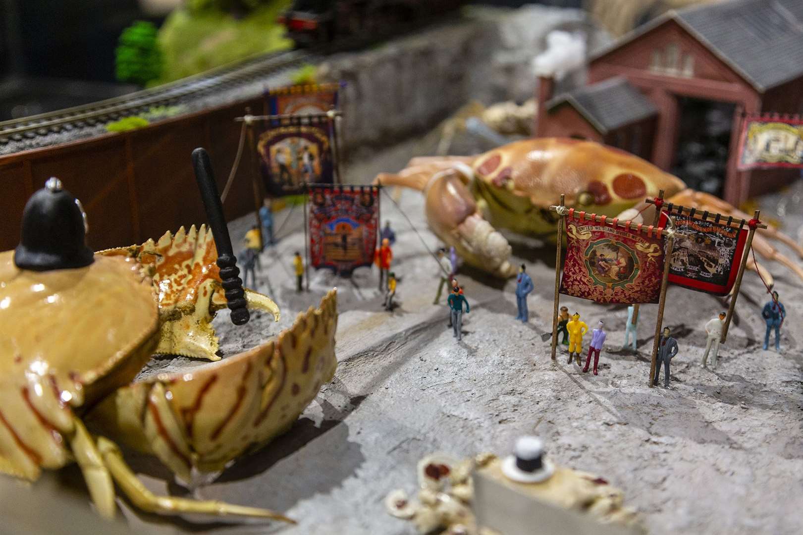 A display in the Crab Museum in Margate Picture: Sheradon Dublin