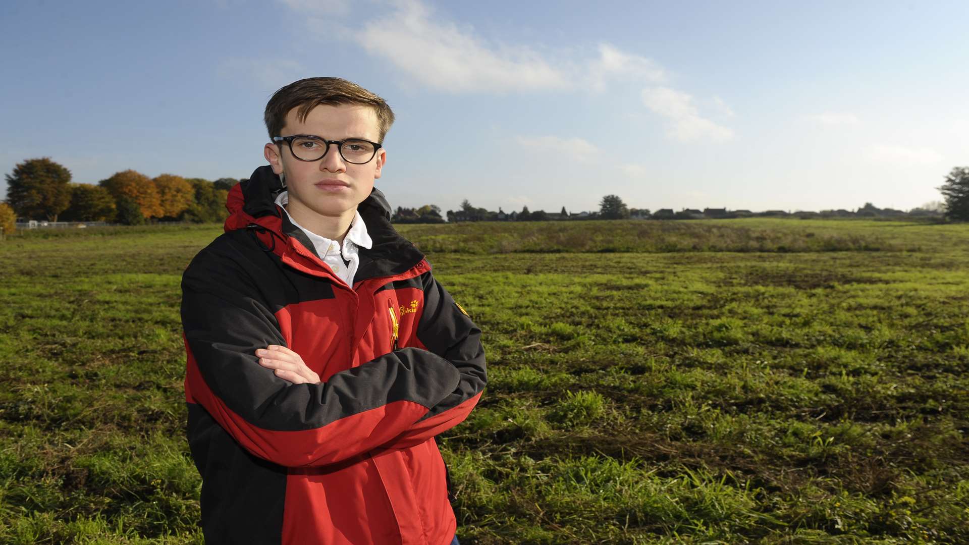 Jack Winslade at the Perry Court development.