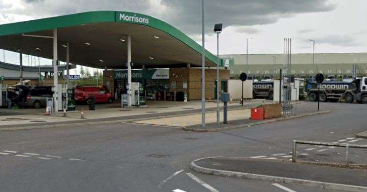 The shop at the Morrisons garage at Queenborough is to be expanded