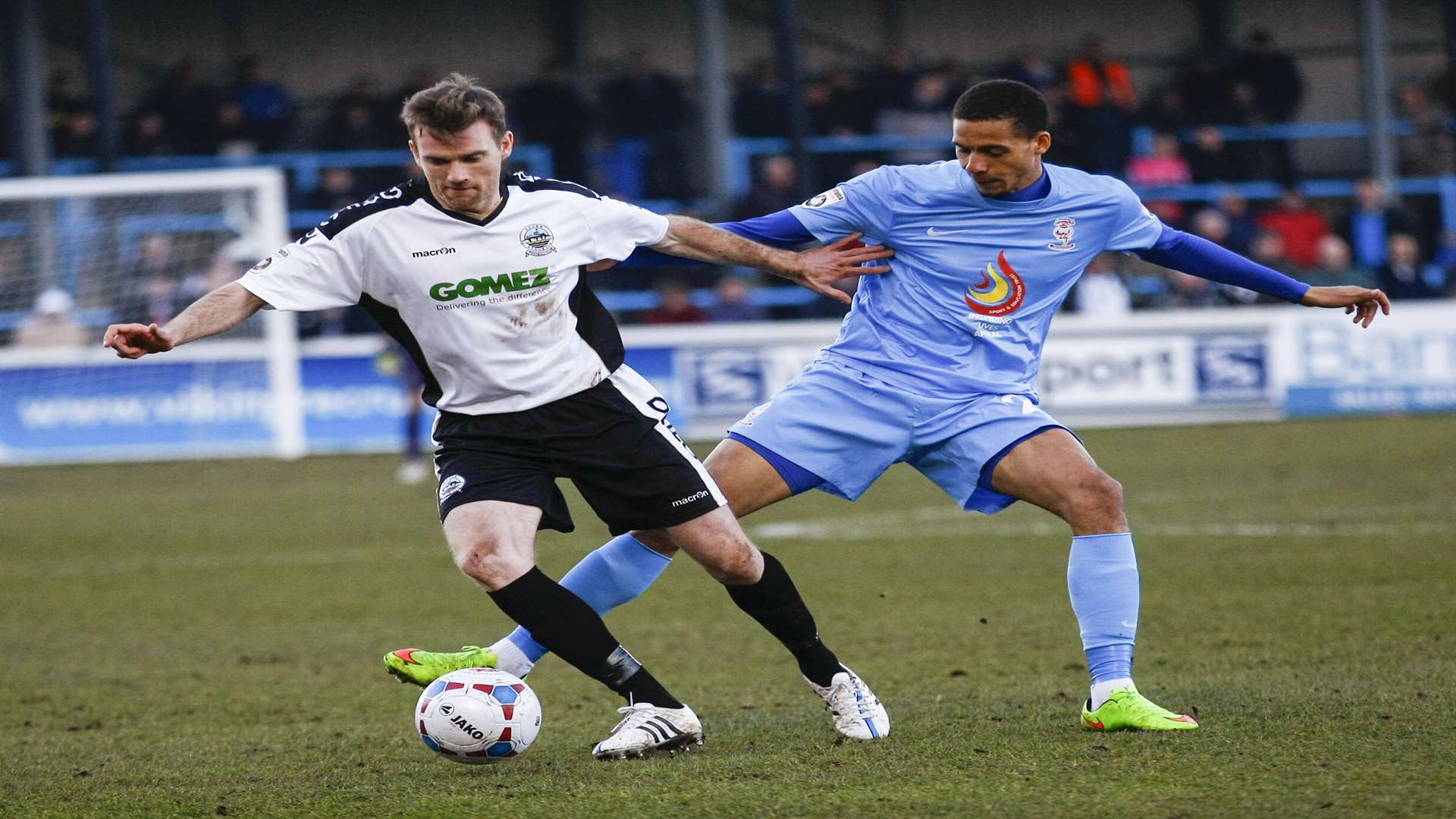 Midfielder Barry Cogan in action for Dover against Lincoln last season Picture: Matt Bristow