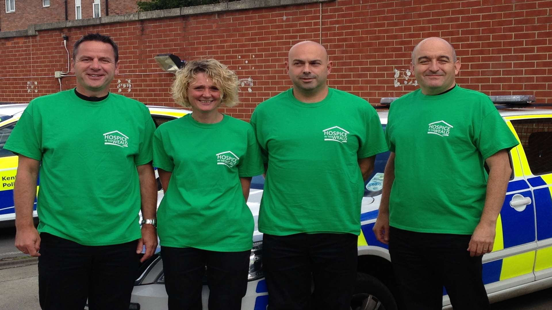 Mark Ginsberg, PCSO Toni Matthew, Sgt Jon Turtle and Insp Adrian Allen