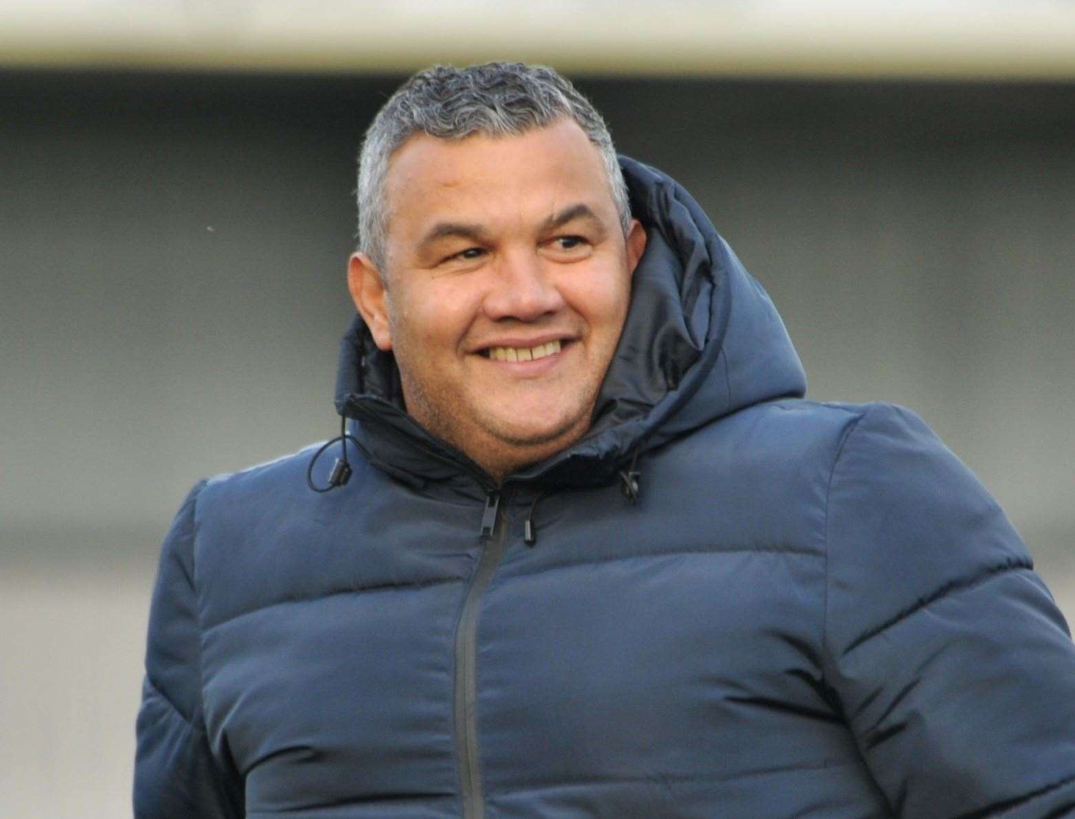 Maidstone United manager Hakan Hayrettin Picture: Steve Terrell