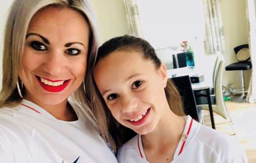 Gemma Rigden travels to and from Whitstable to Sevenoaks twice daily so that her daughter Sakara can attend a special school. Photo: Gemma Rigden