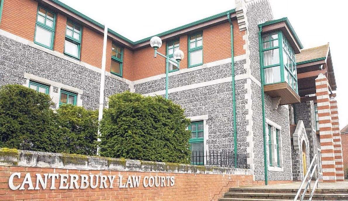 The trial is being heard at Canterbury Crown Court