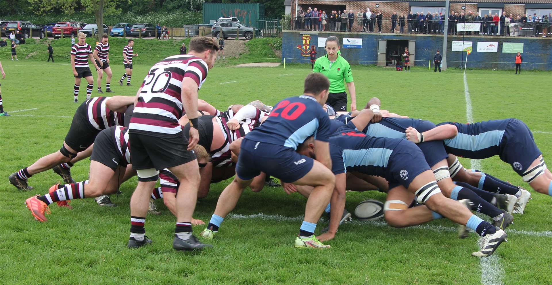 Kent (blue) proved too strong for Somerset at Priestfields. Picture: John Ward-Turner