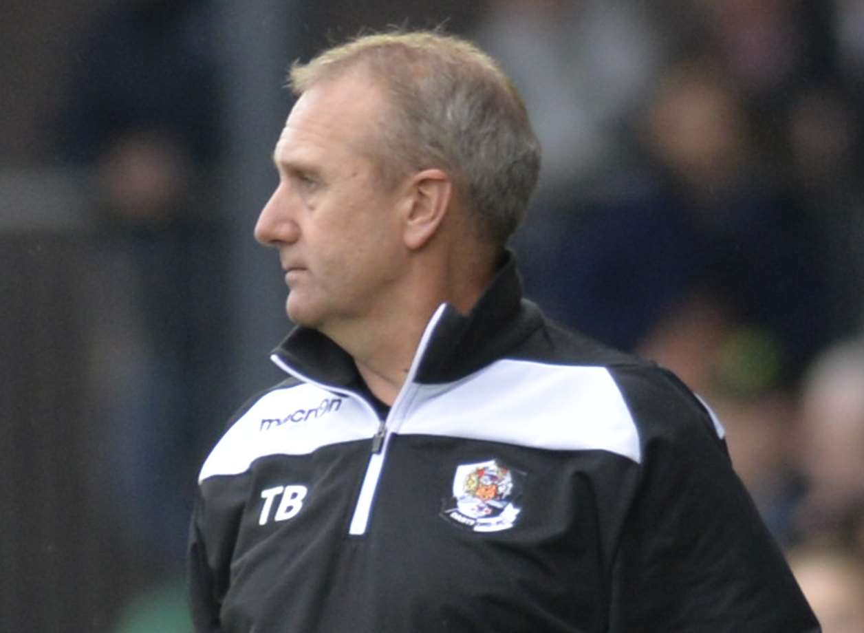 Dartford manager Tony Burman Picture: Ruth Cuerden