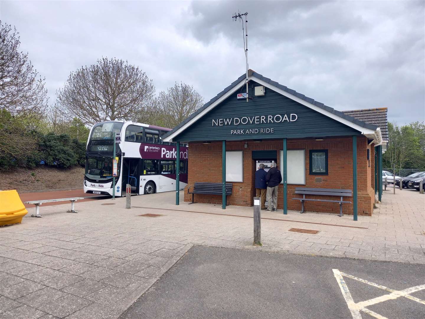 The New Dover Road park and ride site