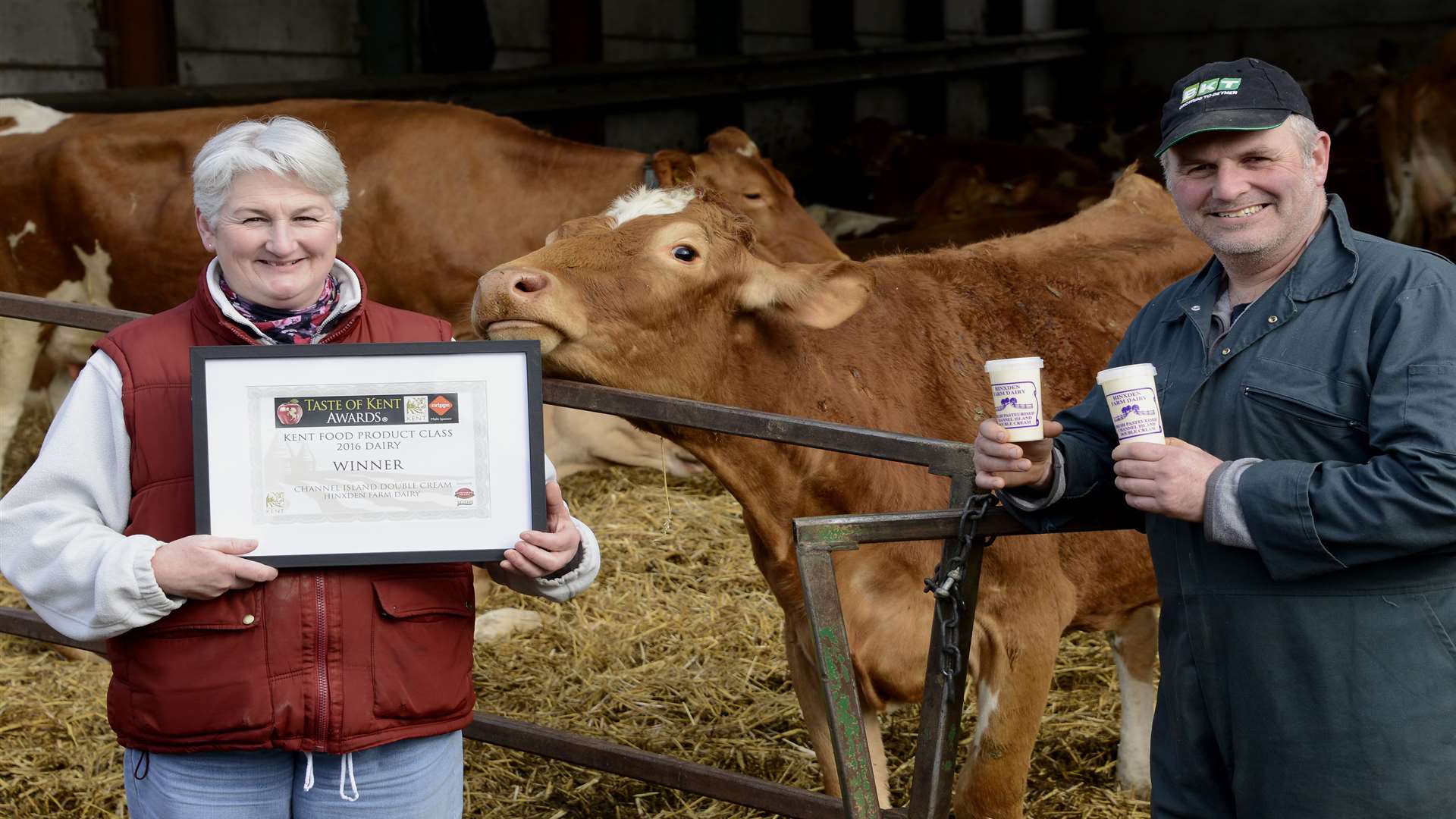 Get your dairy delivered by Hinxden Farm Dairy