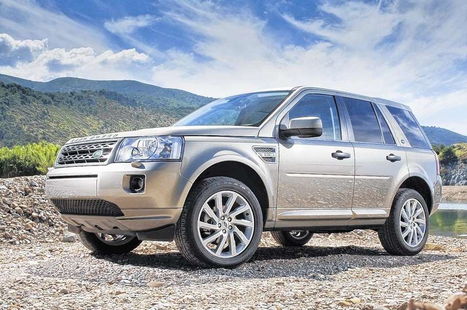 A Land Rover Freelander. Stock image