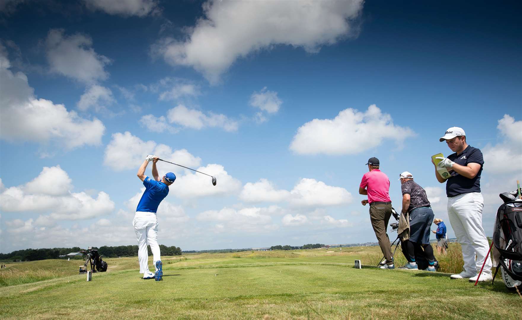 Open Championship final qualifying at Prince’s Golf Club last year