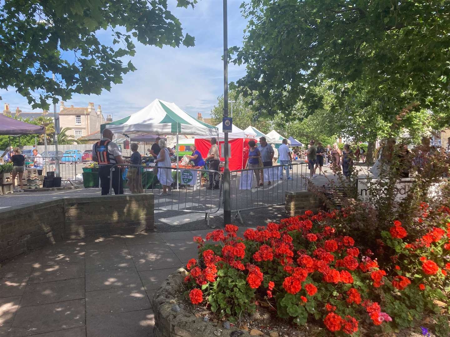 After lockdown: Deal Market reopened on Saturday. Picture Mark Wilson (47878075)