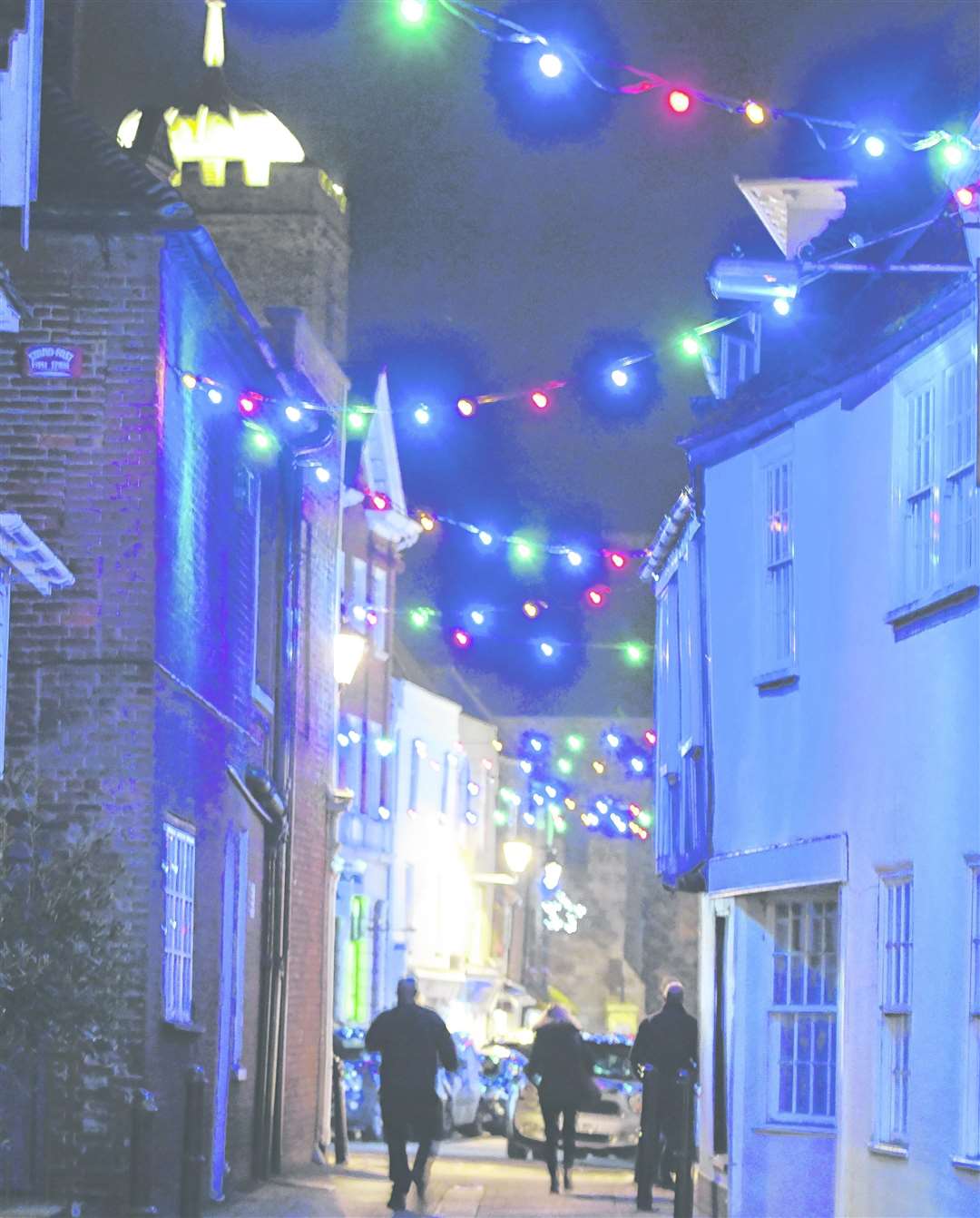 The streets of Sandwich will be lit up. Picture: Tony Flashman