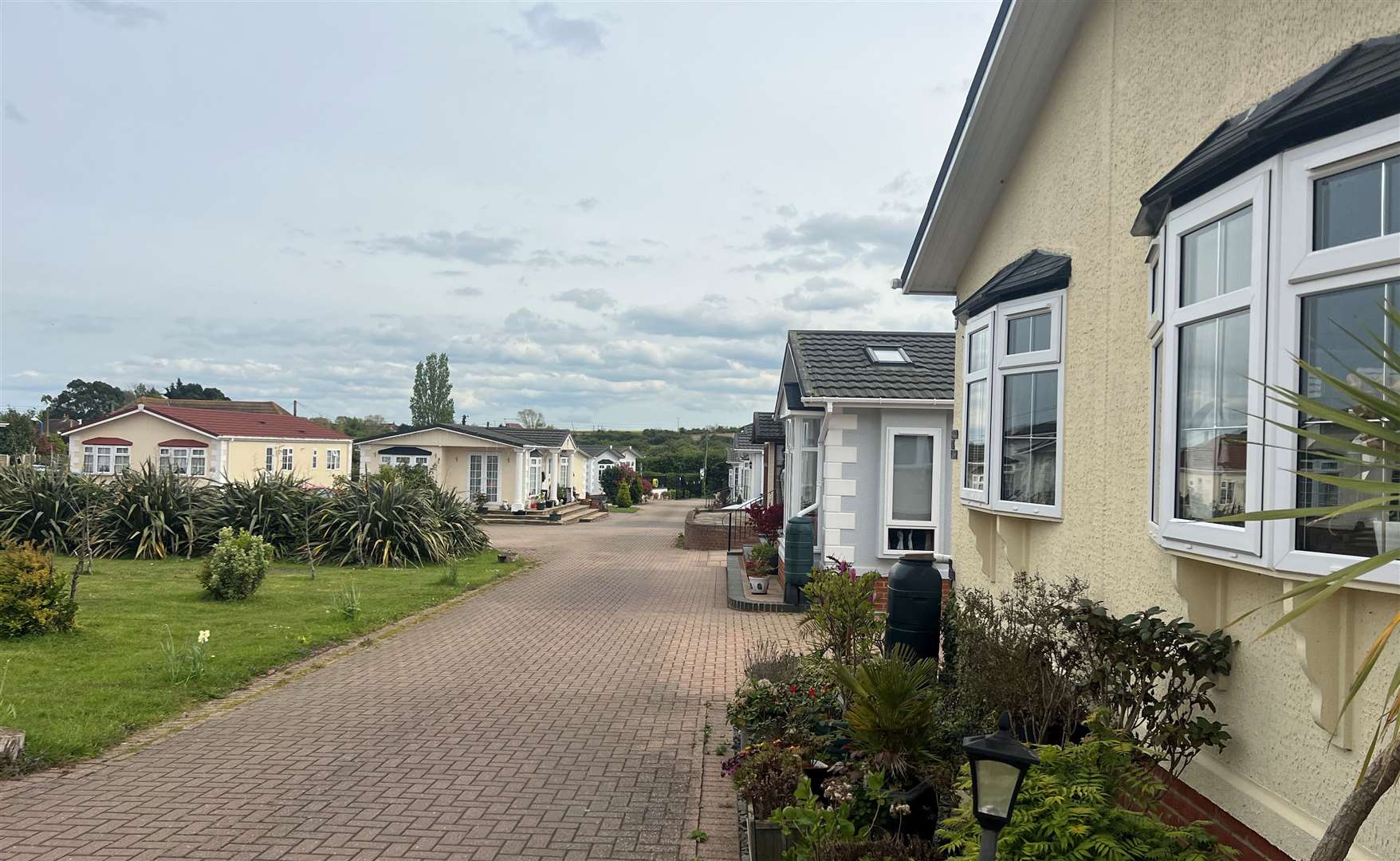 The park homes in Beverley Park, Eastchurch. Picture: Megan Carr