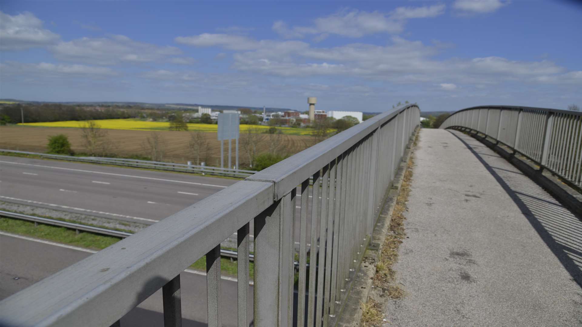 Police were concerned for the welfare of a man on a bridge. Library image.