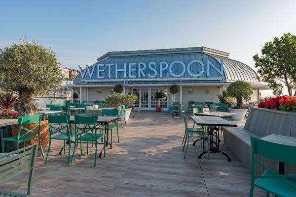 The Royal Pavilion in Ramsgate was evacuated. Picture: Wetherspoon