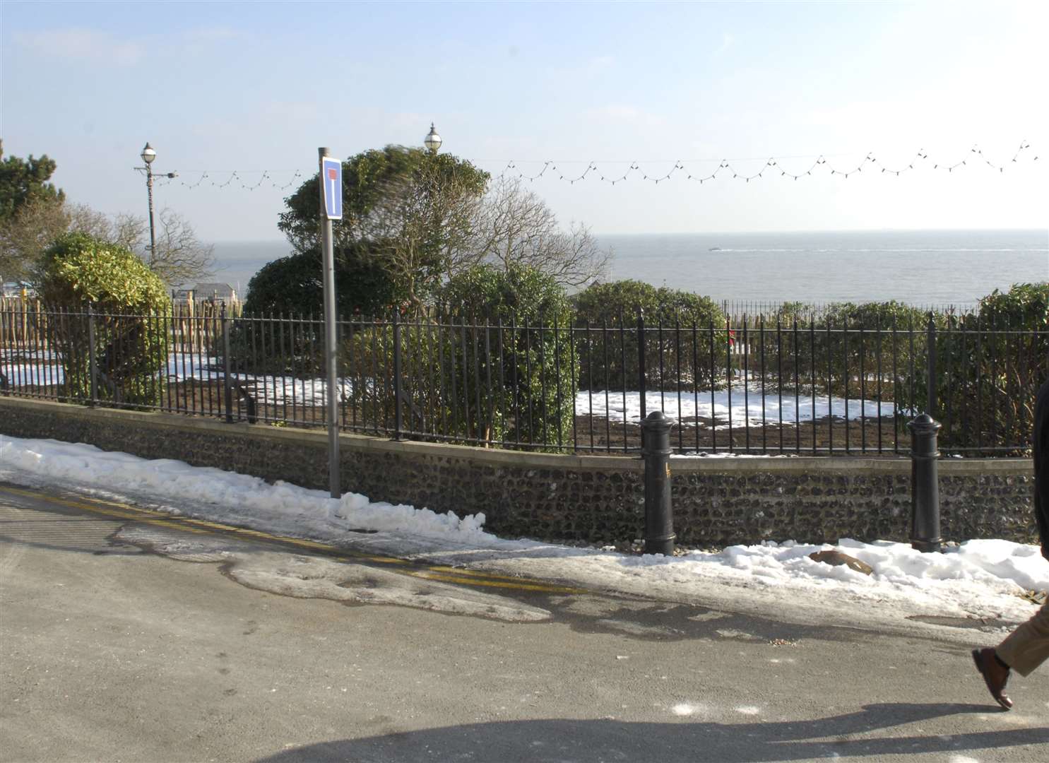 The shutdown Christmas market was held at Victoria Parade, in Broadstairs Picture: Martin Apps