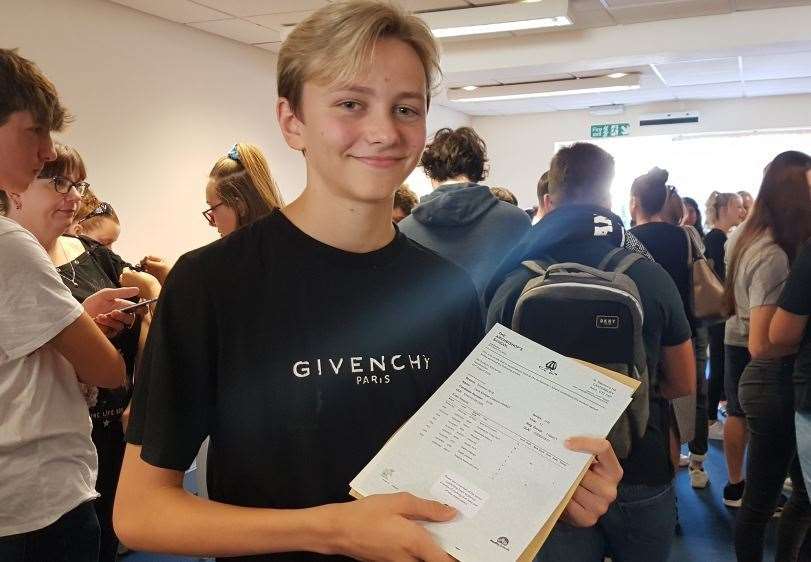 Archbishop's School pupil Paul Vinning achieved a distinction in PE (15595474)