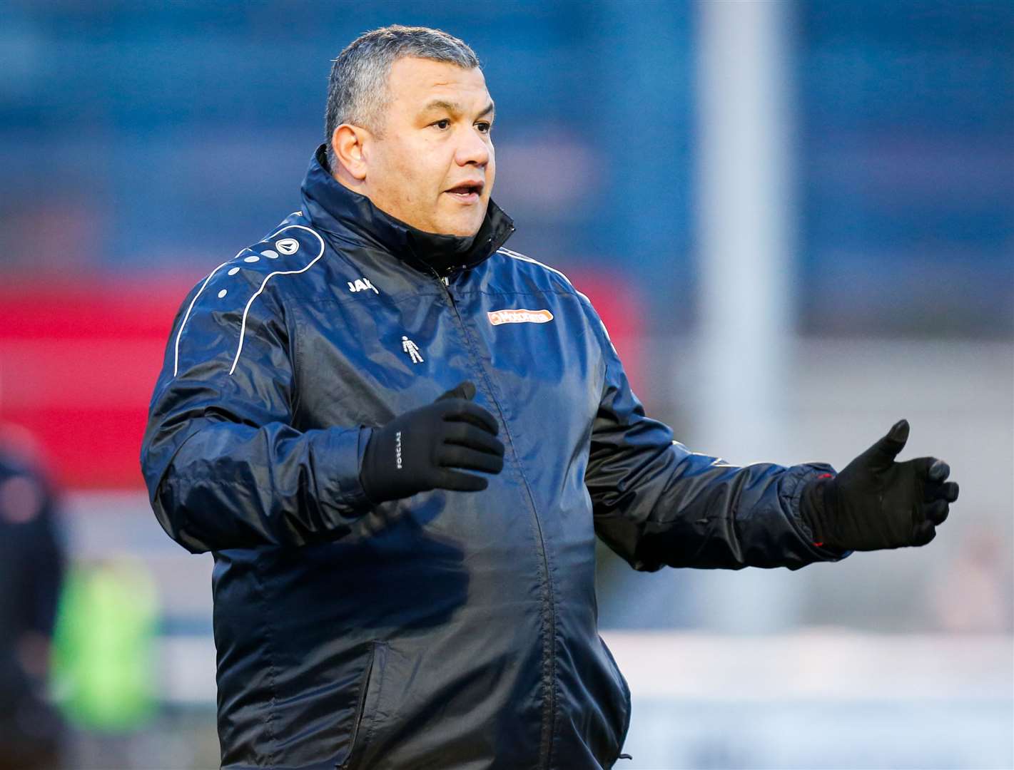 Maidstone United head coach Hakan Hayrettin Picture: Matthew Walker