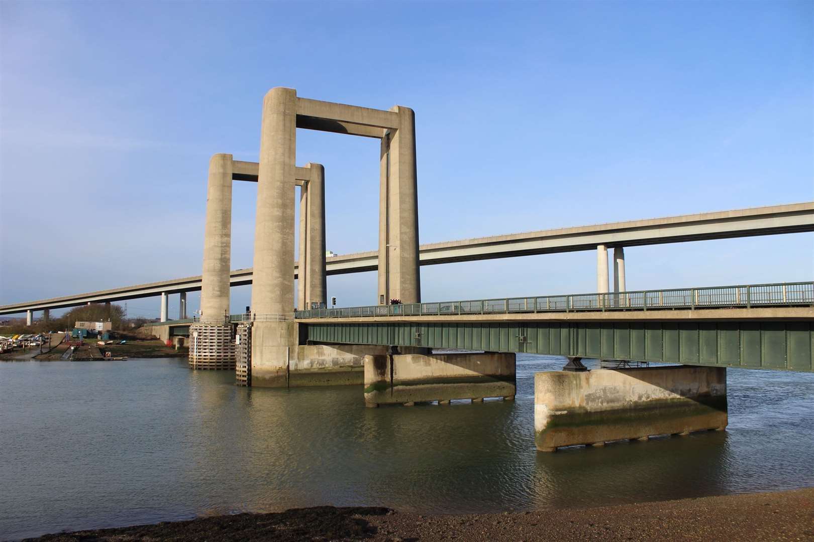 The crash happened near the Sheppey Crossing