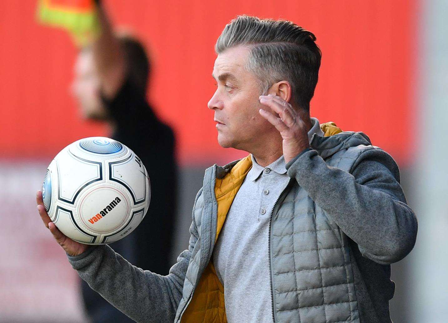 Welling manager Steve King. Picture: Keith Gillard