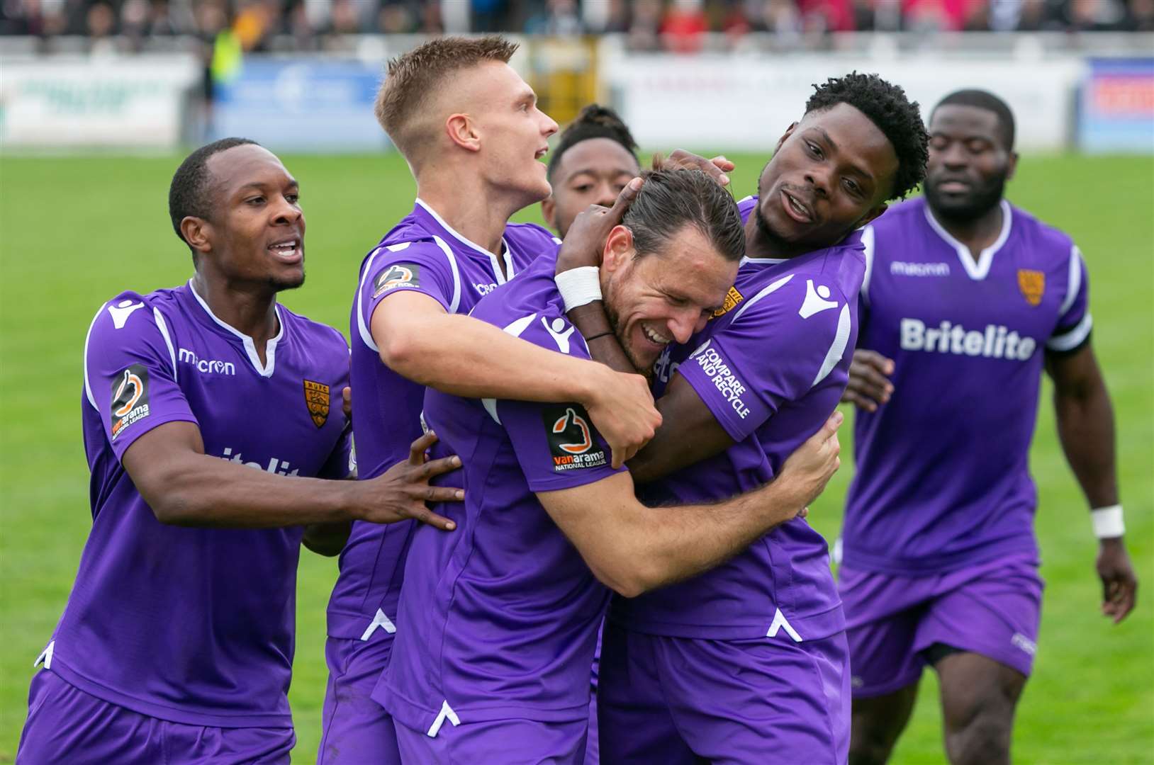 Ryan Johnson, centre, could play left-back at Chippenham Picture: Helen Cooper