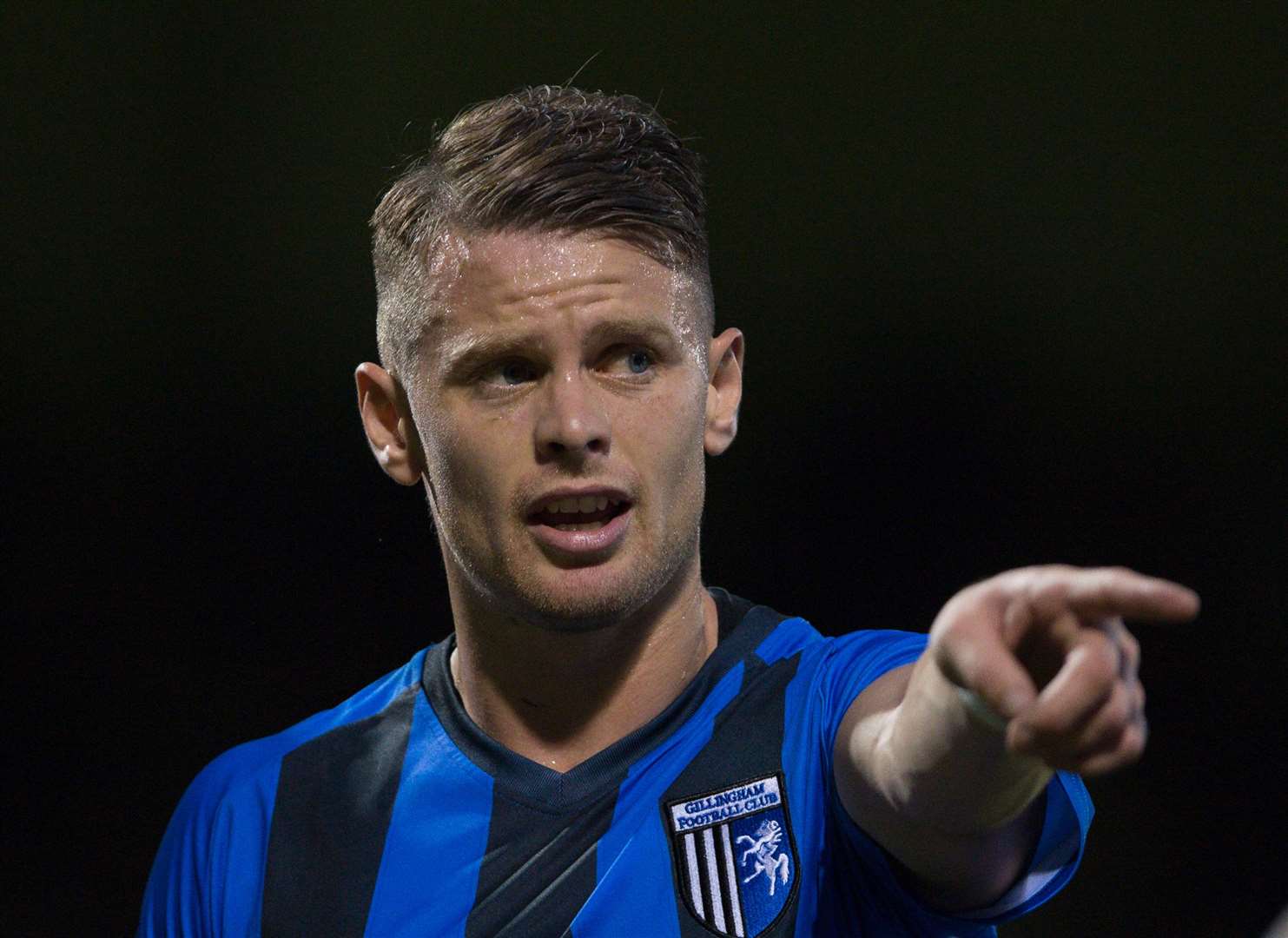 Gillingham midfielder Mark Byrne Picture: Ady Kerry