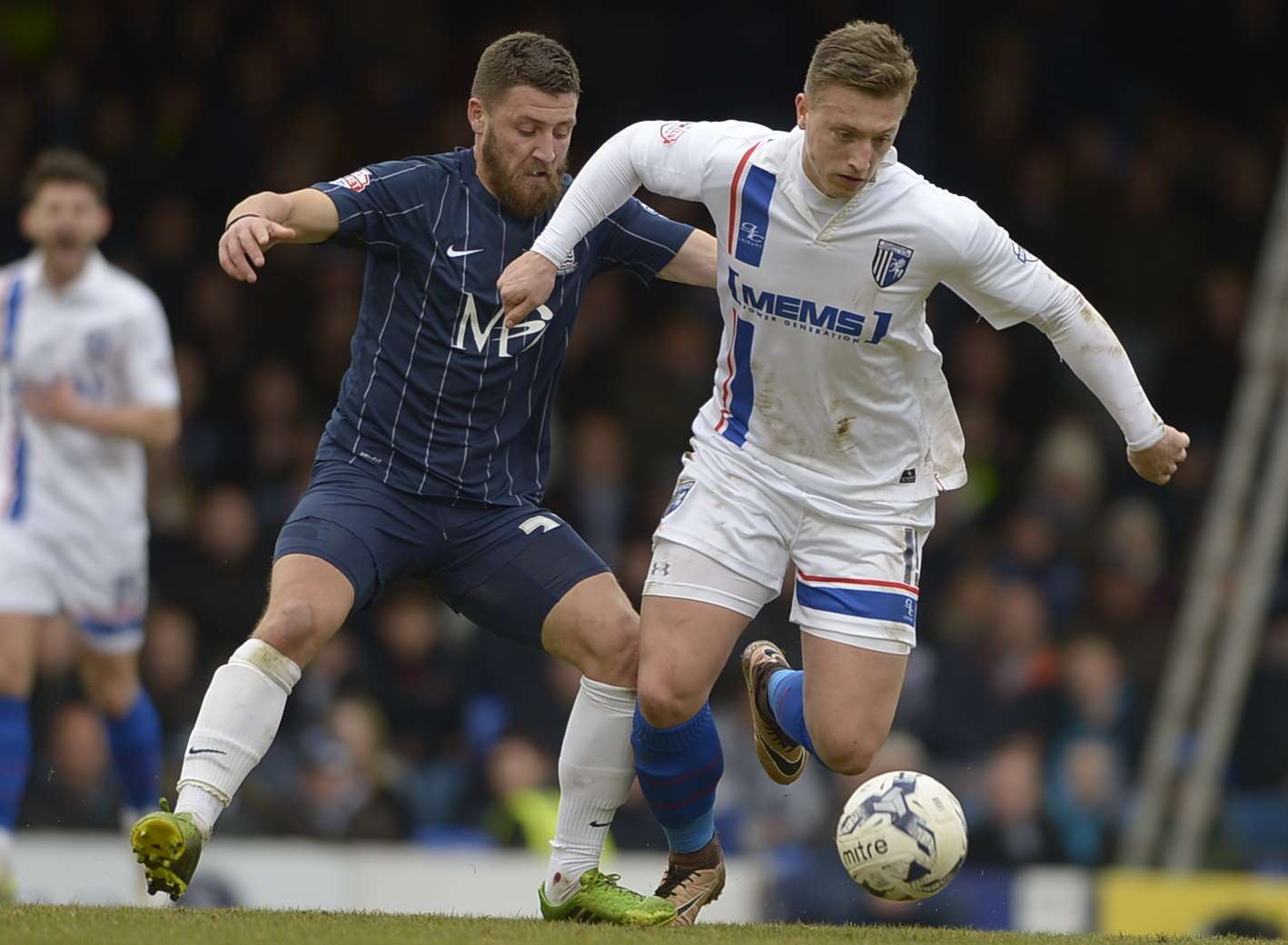 Gills striker Luke Norris Picture: Barry Goodwin