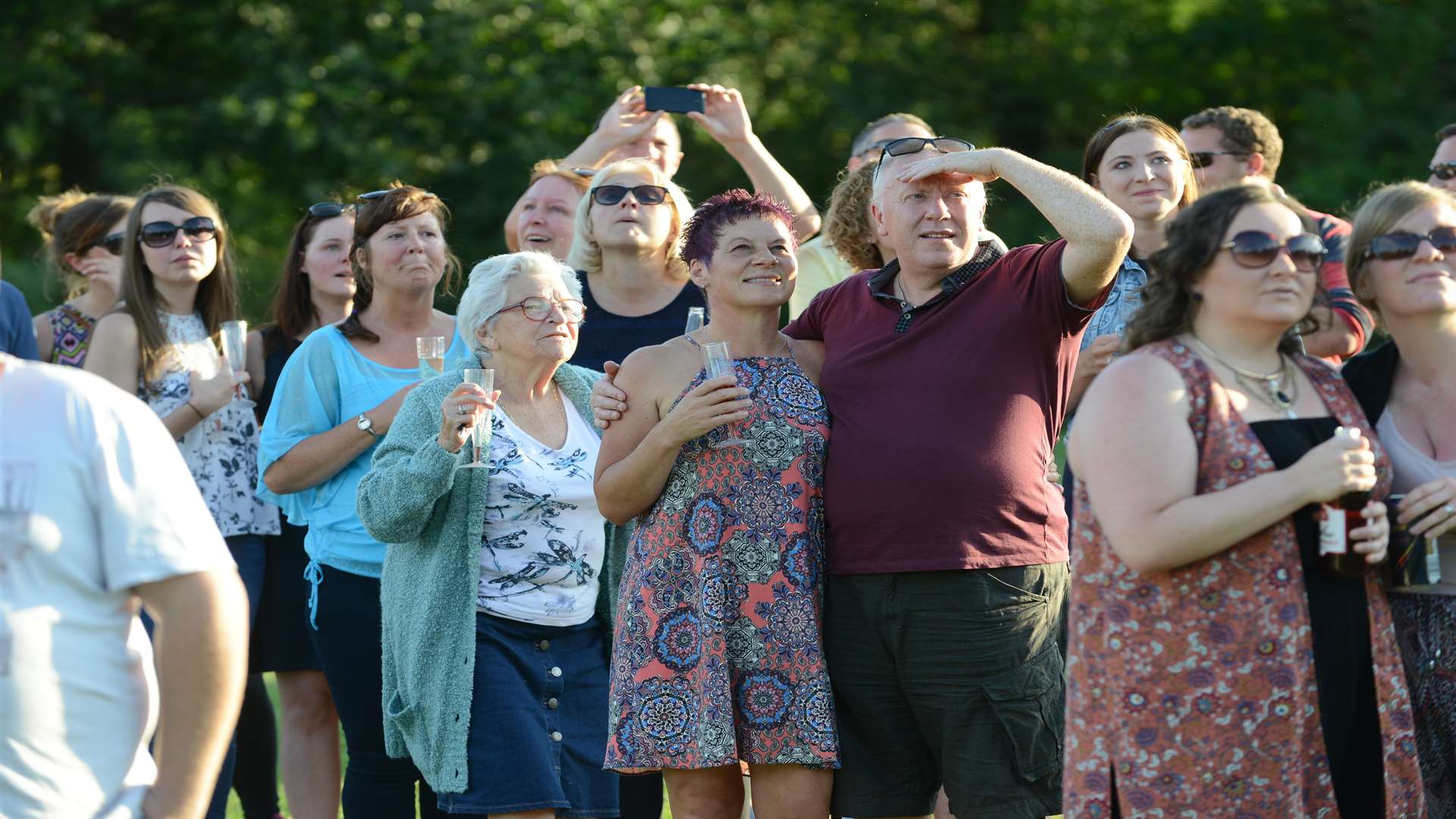 Around 40 people came together for the special night, including Danny's parents Michelle and Brian Hall