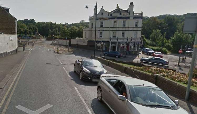 Gibraltar Hill, Chatham. Pic: Google maps