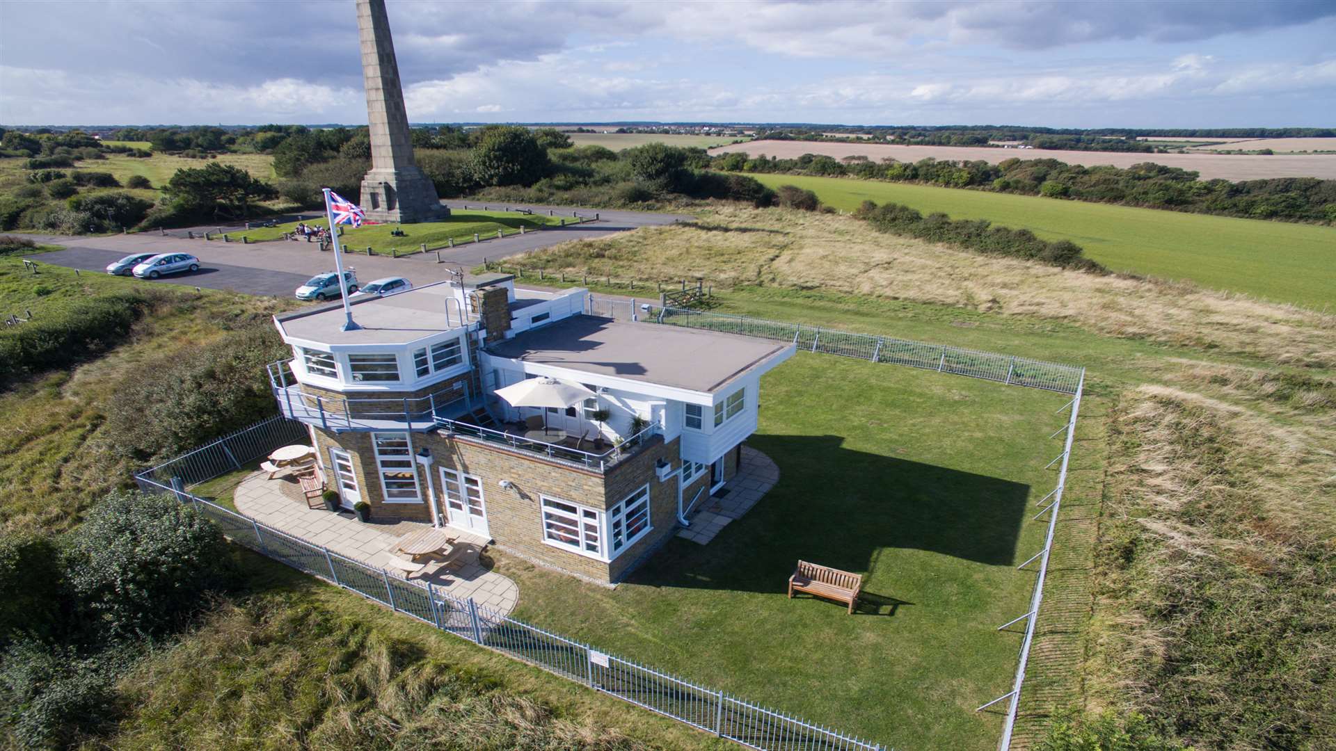 Bluebirds, Leathercote Point, St Margaret's Bay, the home of the Megatron, in the property's once secret bunker