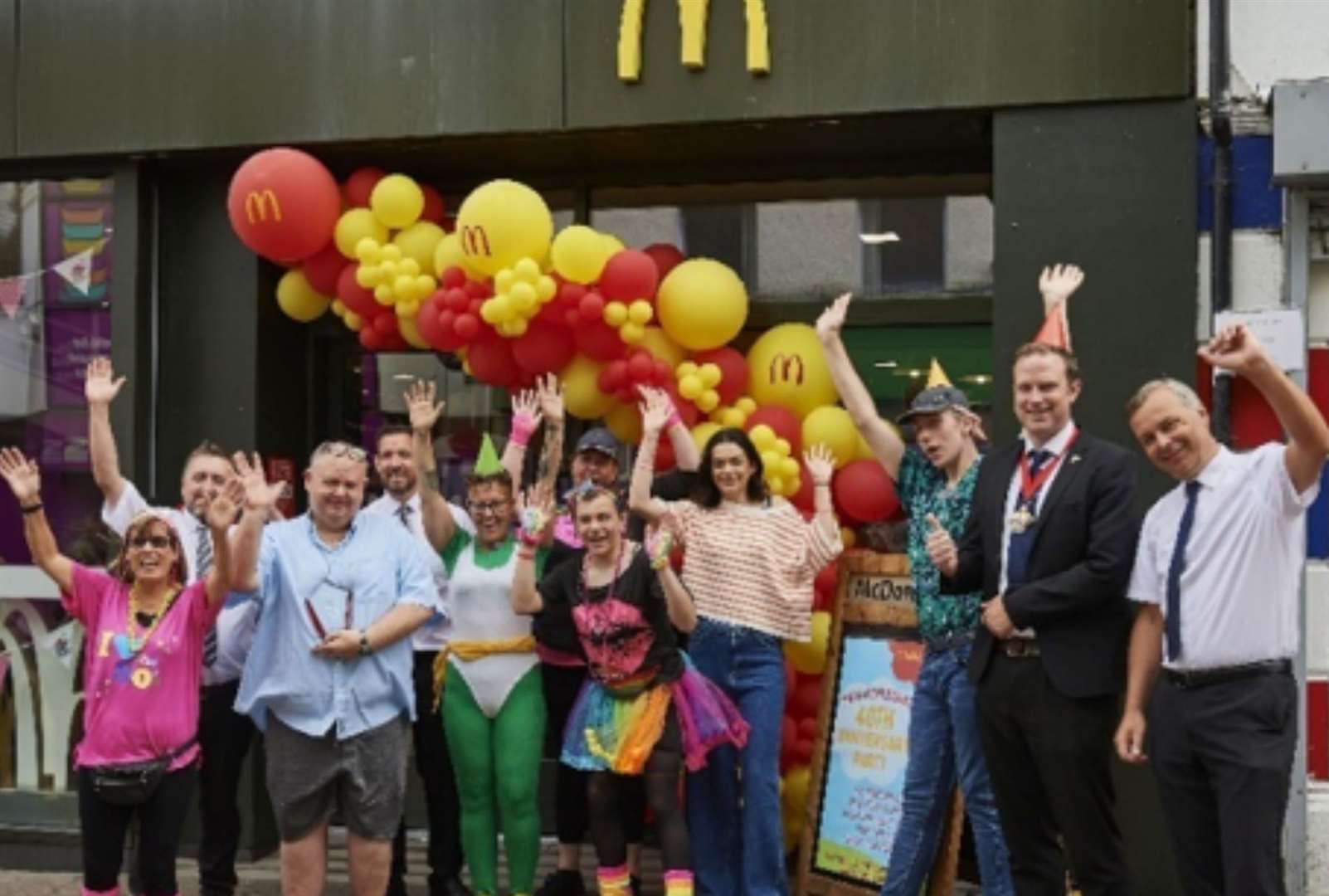 Margate's McDonald's opened 40 years ago. Picture: Red Consultancy