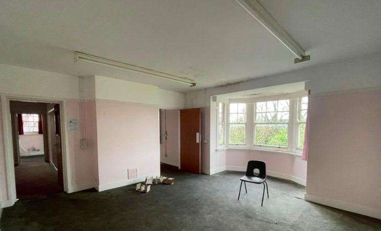 A first-floor room at The Red House in Chapel Place, Ramsgate. Picture: Clive Emson Auctioneers