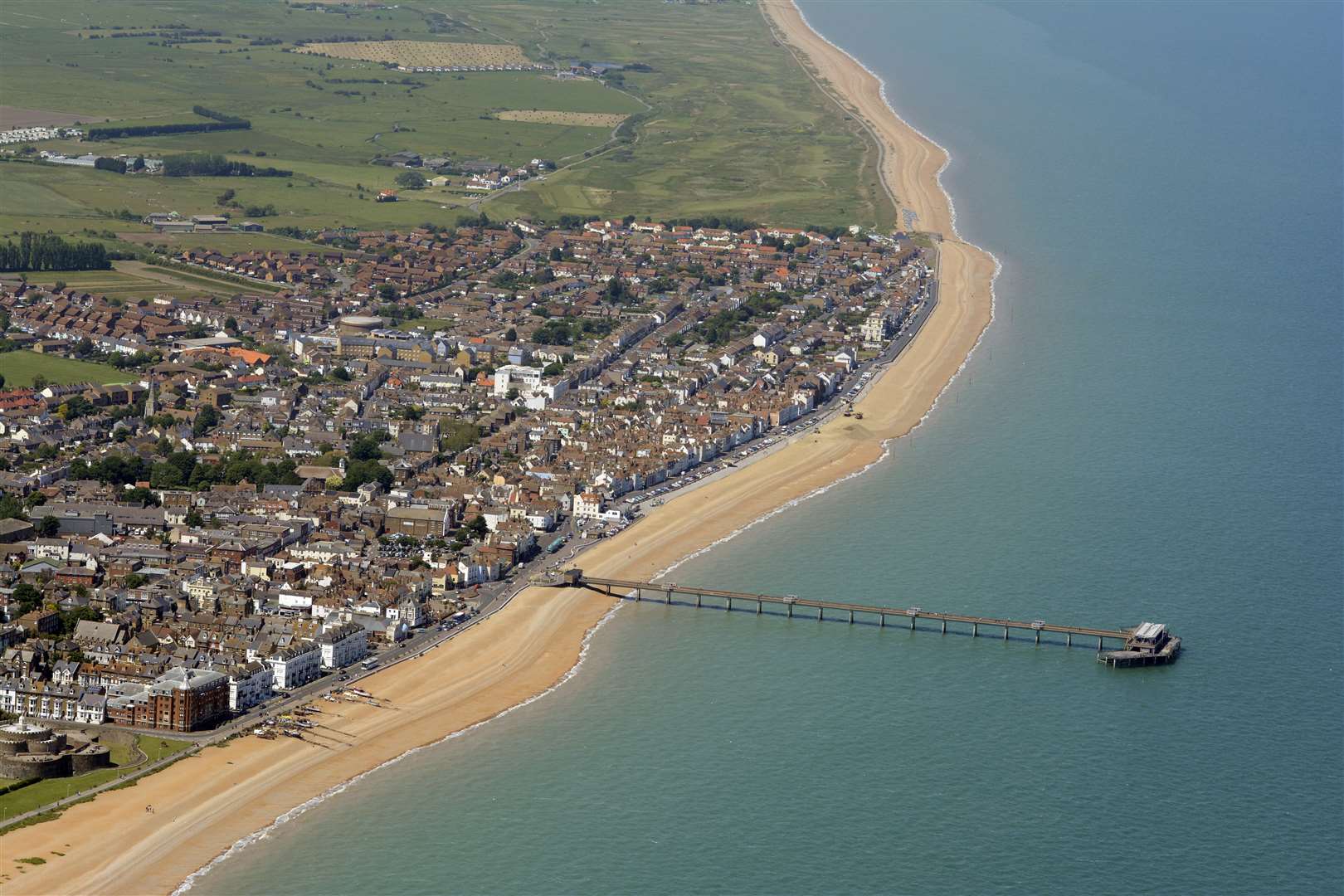 Deal from the air. Picture: Simon Burchett