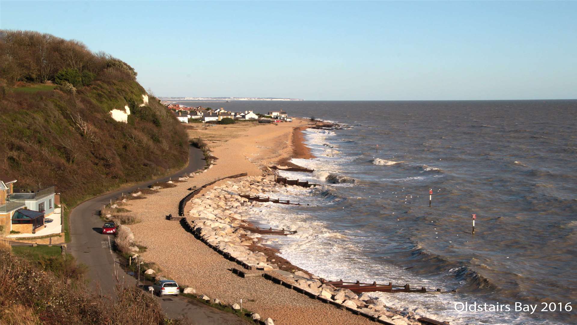 Oldstairs Bay, Kingsdown, in 2016