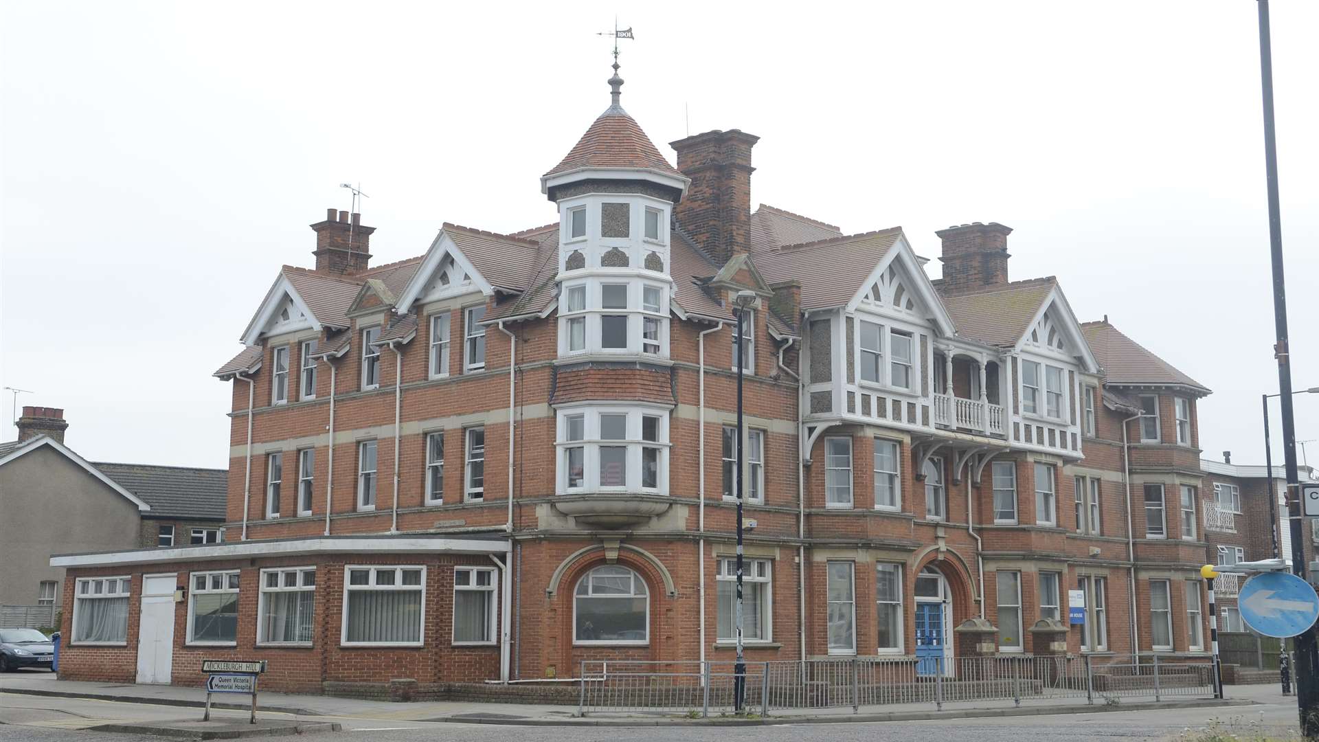 The junction of Canterbury Road and Mickleburgh Hill